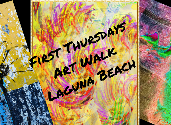 First Thursdays Art Walk March 2018 Laguna Beach California